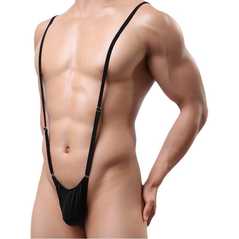 Men's Suspender-Style One-Piece Thong